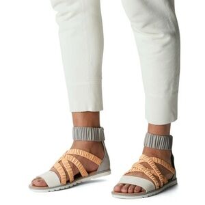 NEW Sorel Women's Ella II Ankle Strap Comfort Sandals Size 10